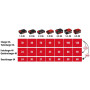 Зарядное устройство для X-Change для 4х аккумуляторов, Einhell 2x2 Power X-Quattrocharger 4A (4512102)