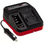 Зарядний пристрій, від прикурювача 12 В Einhell Power X-Car Charger 3 A (для акумуляторів PXC) (4512113)