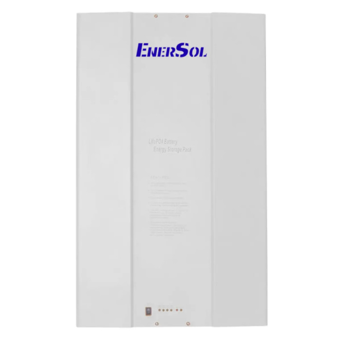 Акумуляторна батарея EnerSol LiFePO4 EB-0512LFP, 5.12 кВт/г, 100Аг, 51.2 В, вага 53,0 кг