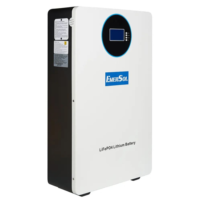 Акумуляторна батарея EnerSol LiFePO4 EB-SK-51.2V100Ah, 5.12 кВт/г, 100 Аг., 51.2 В, вага 42.5 кг