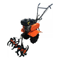 Культиватор бензиновый FORTE 80-G3 колеса 8", оранжевый (81298)