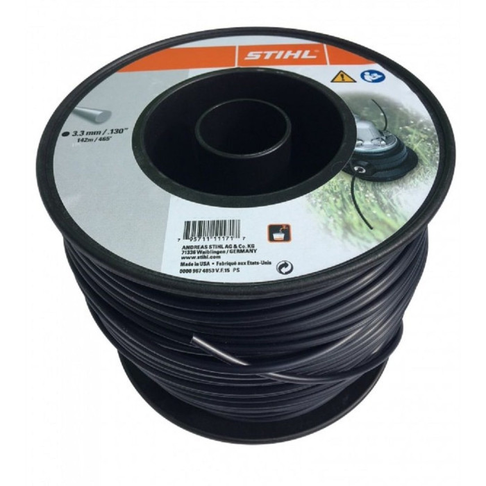 Косильна струна STIHL 3,3мм*137м  квадратна (00009302622)