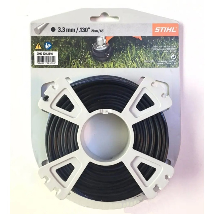 Косилочная струна STIHL 3,3мм*19м круглая (00009302346)