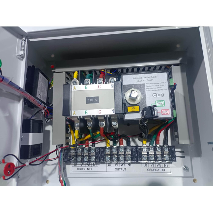 Дизельный генератор Matari MDA6000i+ATS