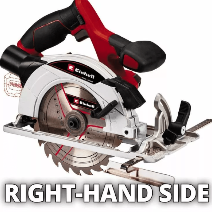 Пила циркулярная аккумуляторная Einhell TE-CS 18/165-1 Li-Solo (4331207) (без аккум.)