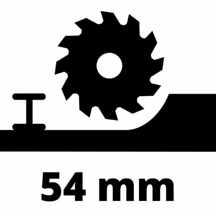 Пила циркулярная аккумуляторная Einhell TE-CS 18/165-1 Li-Solo (4331207) (без аккум.)