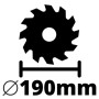 Пила циркулярная Einhell TC-CS 1410, 1410 Вт (4331050)