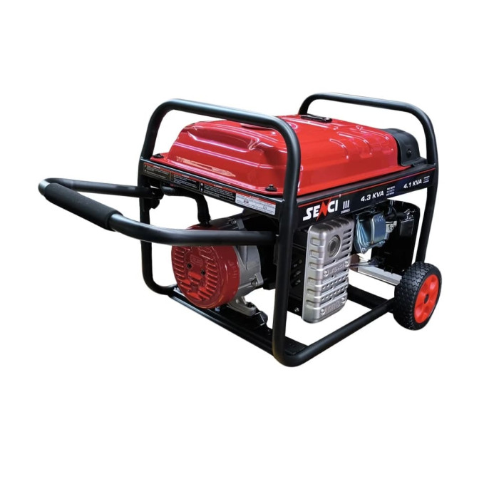 Бензиновый генератор Senci SC7000E, 4.1 кВт (34488)