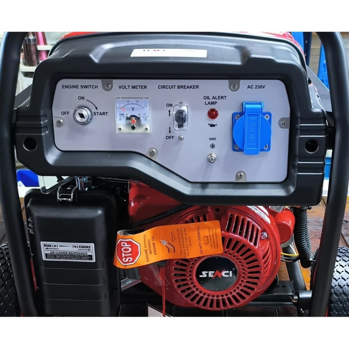 Бензиновый генератор Senci SC7000E, 4.1 кВт (34488)