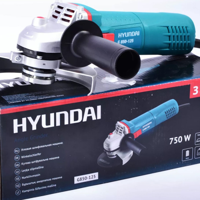 Угловая шлифмашинка Hyundai G 850-125