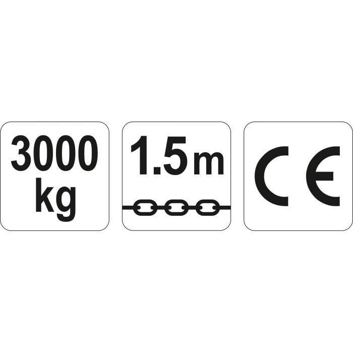 Таль ланцюгова Yato YT-58966