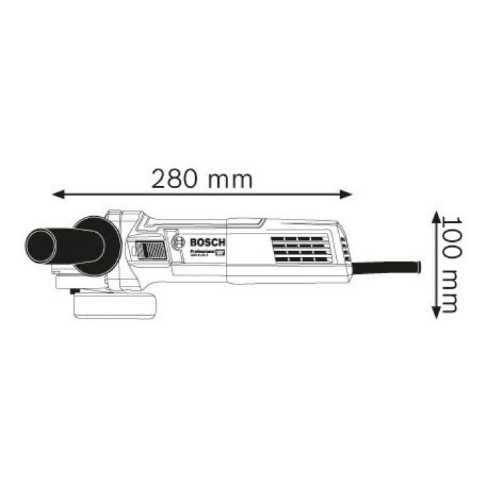 Кутова шліфмашина Bosch GWS 9-125 S (0601396102)