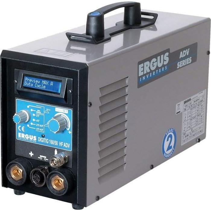Сварочный аппарат Ergus DIGITIG 160/50 HF ADV G - PROT