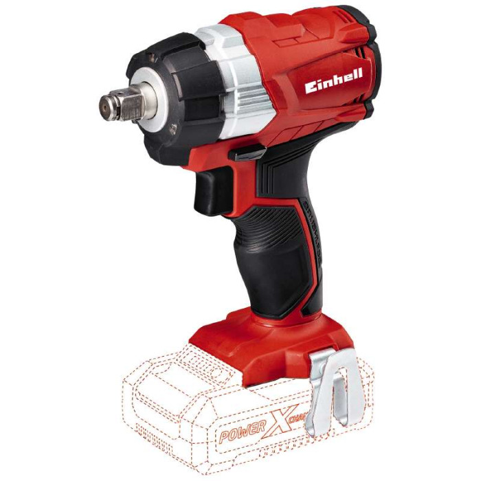 Ударна викрутка акумуляторна безщіткового Einhell TE-CW 18 Li BL - Solo (4510040)