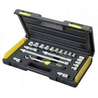 Набор торцевых головок Stanley MicroTough 7-24 мм + держатель 21 предмет (2-85-583)
