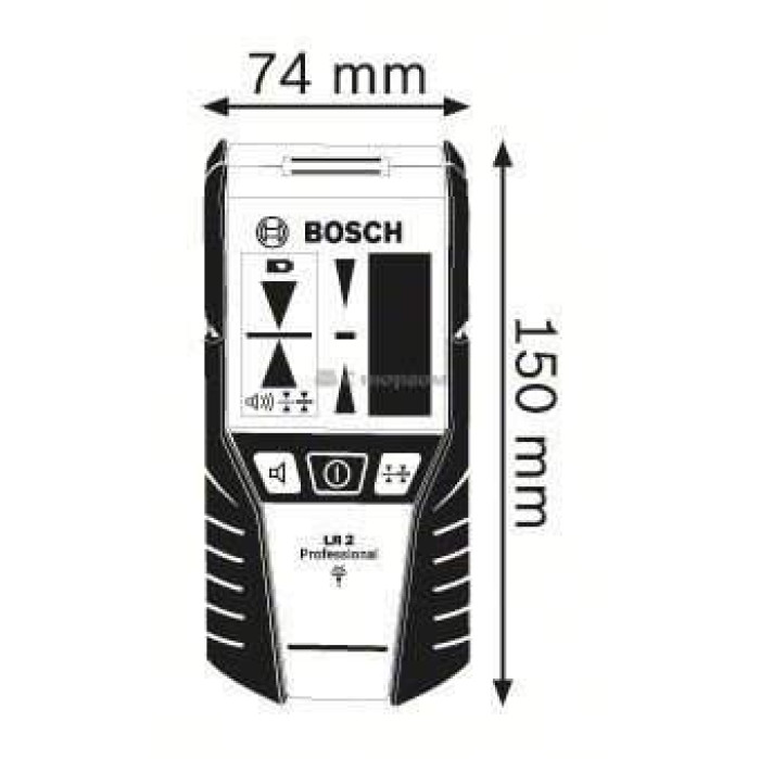 Приймач лазерного випромінювання Bosch LR2 (0601069100)