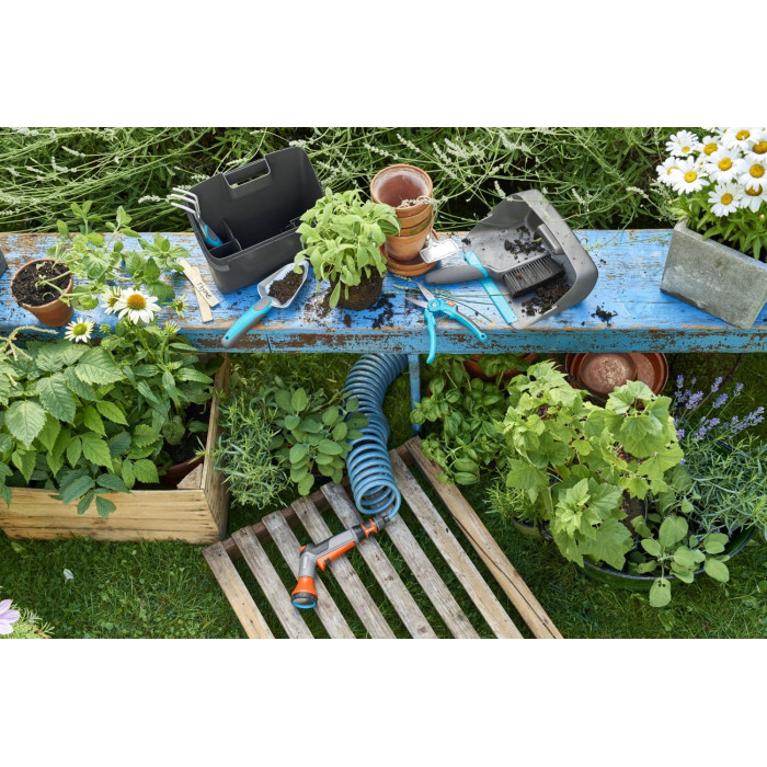 Шланг Gardena спіральний для терас 10 м + комплект (18424-20.000.00)
