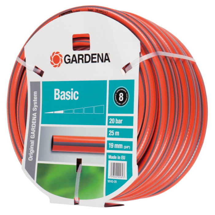 Шланг Gardena Basic (3/4 ") 25 м (18143-29.000.00)