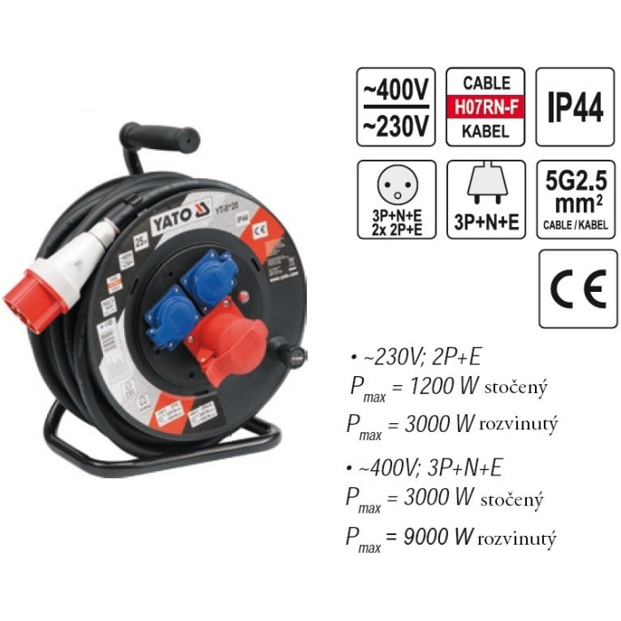 Удлинитель Yato YT-8120