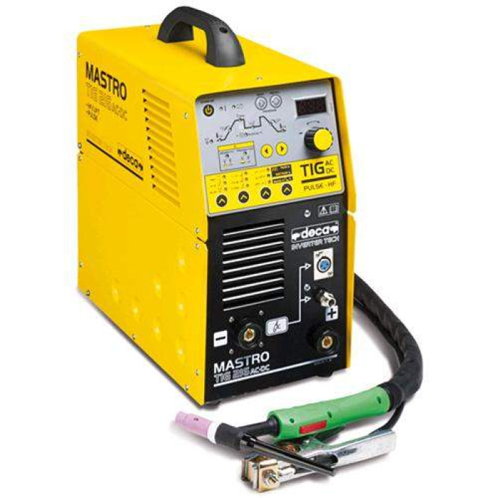 Зварювальний інвертор аргонно-дугового зварювання Deca Mastrotig 216 AC-DC