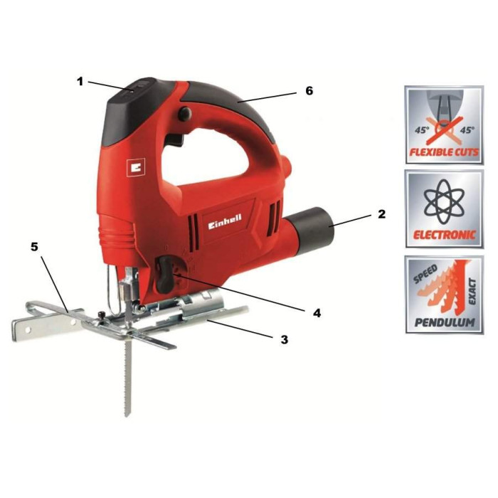 Лобзик Einhell TC-JS 80