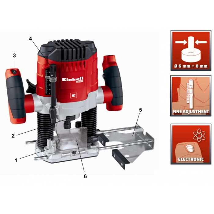 Фрезер Einhell TC-RO 1155 E
