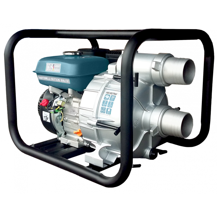 Мотопомпа для грязной воды Konner & Sohnen KS 80 TW