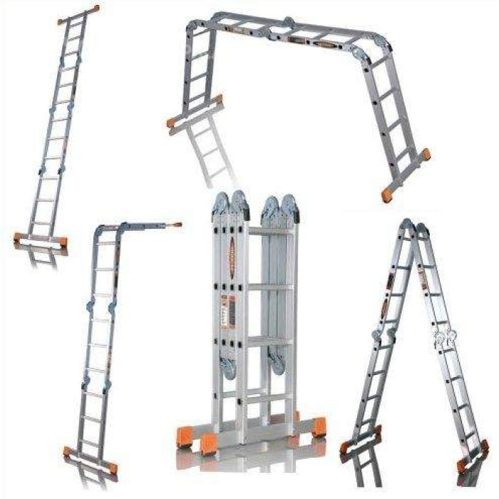 Лестница шарнирная WERK LC2412 (4х3) (35271)