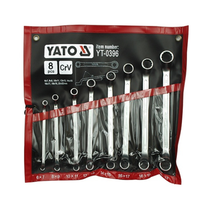 Набор накидных ключей Yato YT-0396