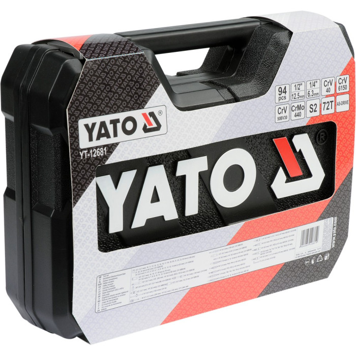 Набор торцевых головок Yato YT-12681