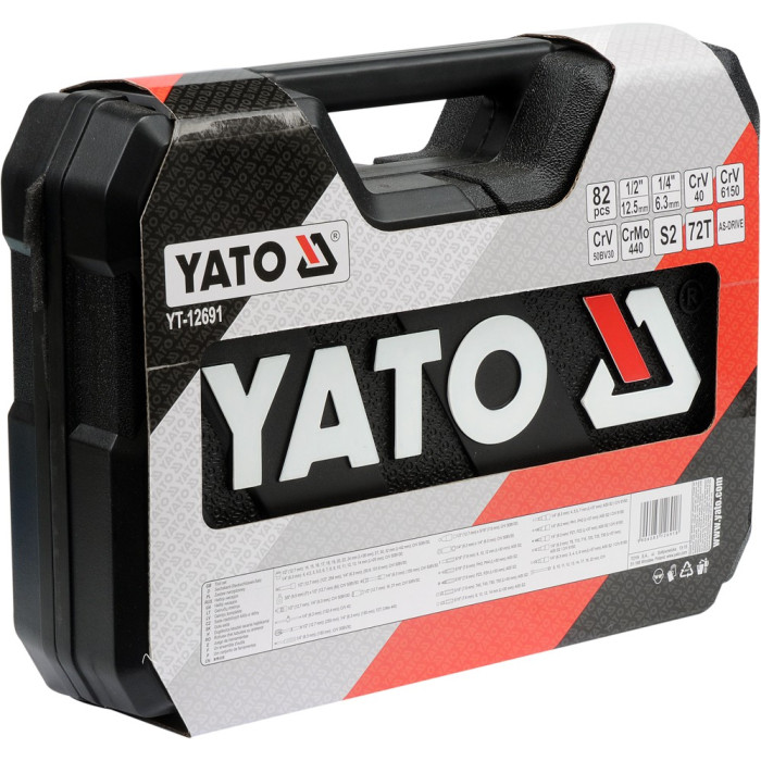 Набор торцевых головок Yato YT-12691