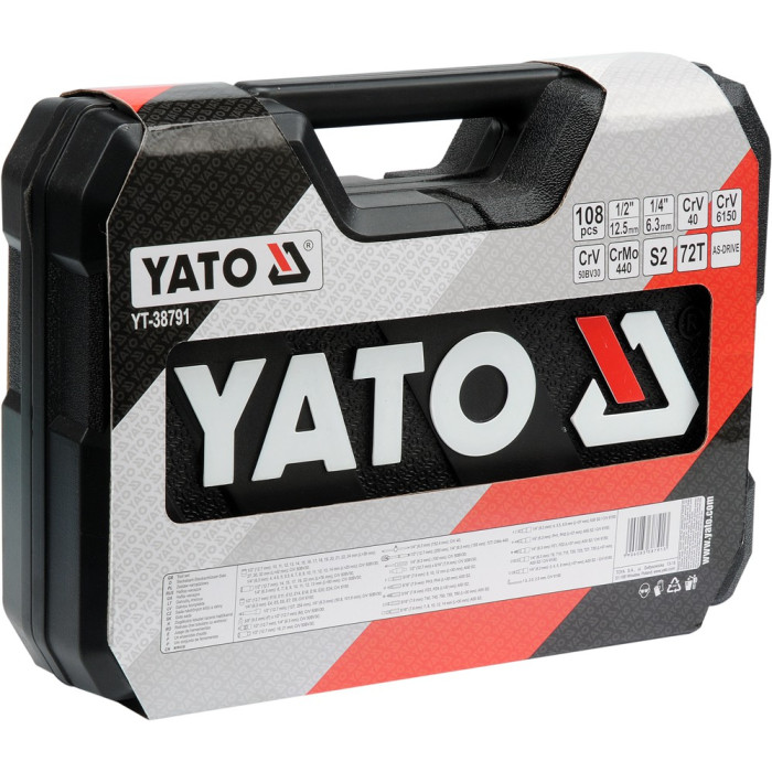 Набор торцевых головок Yato YT-38791
