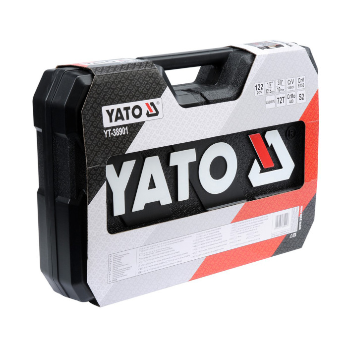 Набор торцевых головок Yato YT-38901