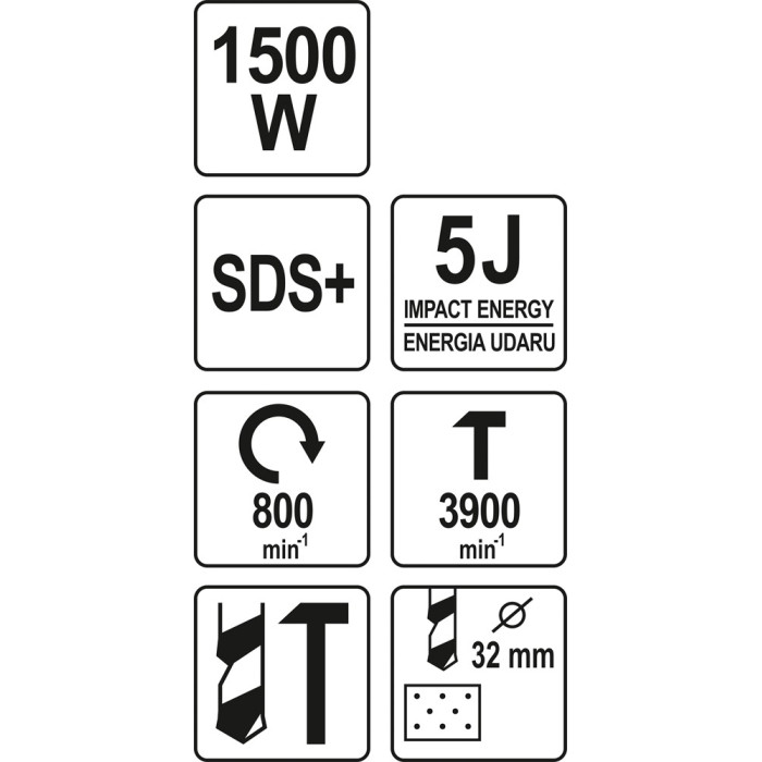 Перфоратор Yato YT-82127