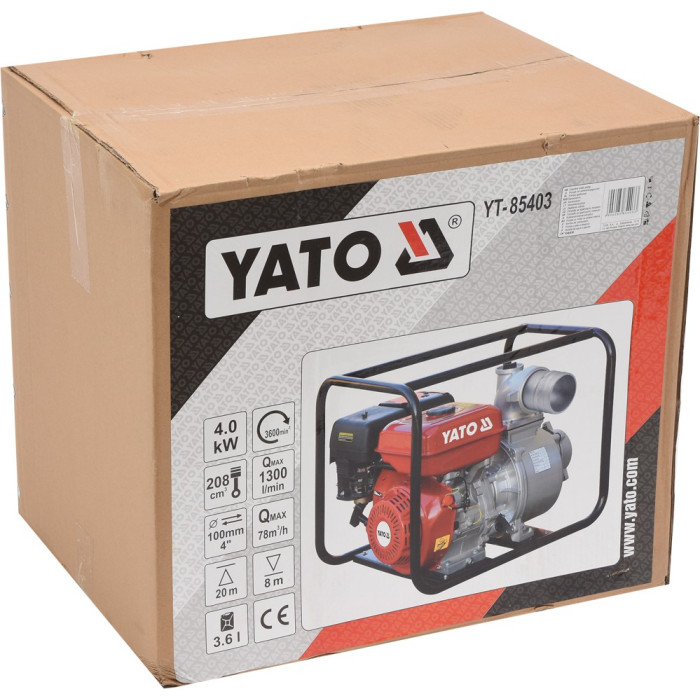 Мотопомпа Yato YT-85403