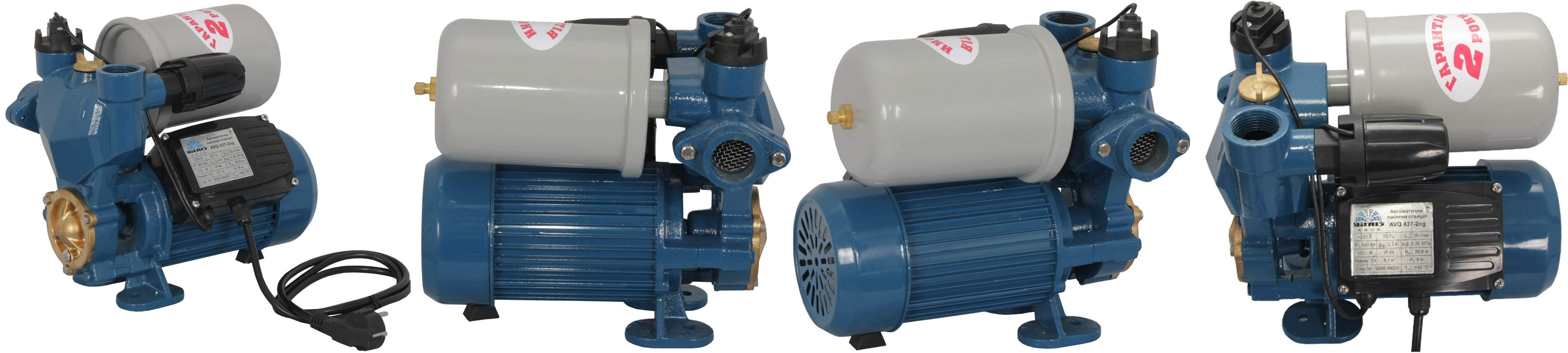 Станция насосная автоматическая Vitals Aqua AVQ 437-2eg