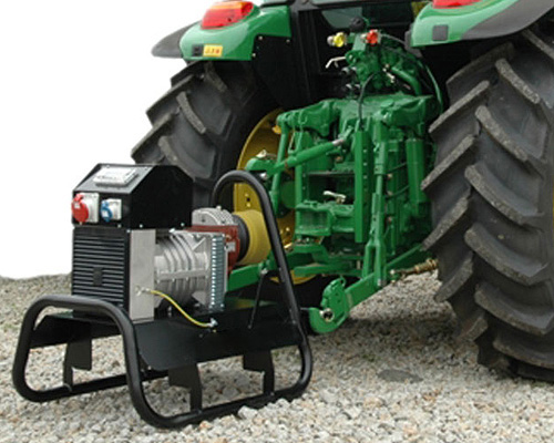 Навесной генератор AgroVolt AV22, вырабатывает электричество до 400 Вольт
